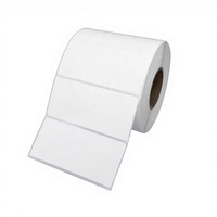 Papier autocollant de transfert thermique UV de haute qualité 57x40mm, rouleau de 4x6x1000 étiquettes vierges imperméables pour imprimante Zebra – Promotion