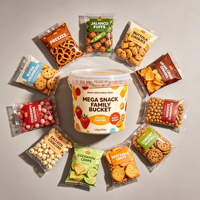 Sachets Doypack Personnalisés en PE pour Chips et Snacks, Emballage Alimentaire de Qualité, Sachet Ziplock Autoportant, Sac Mylar, Emballage Stratifié Certifié BRC