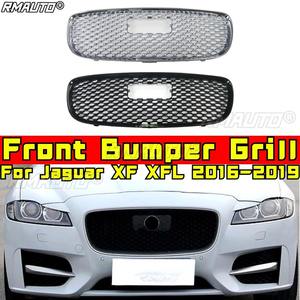 Para Jaguar XF XFL 2016-2019 Accesorios para coche Parrilla delantera de carreras Parrilla de parachoques delantero Kit de carrocería - Product Image 1