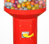 2025 haute qualité 100mm grande Capsule distributeur automatique pièce/jeton exploité balles rebondissantes Capsule jouet distributeur automatique