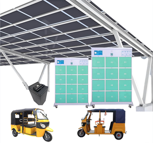 <span class=keywords><strong>ESINO</strong></span> OEM Kundenspezifischer Outdoor PD Elektroauto-Batteriewechsel-Schrank mit Push-to-Charge-Funktion, 800W Ausgangsleistung, maßgeschneiderte Carbon-Optionen - Product Image 1