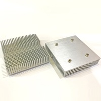 T3 T6 6061 ailettes en alliage d'aluminium dissipateur thermique conception pour lampe projecteur électronique ordinateur serveur cpu pcb carte mère radiateur de refroidissement