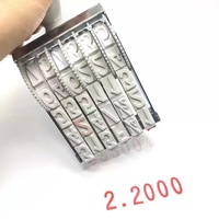Tampon à 6 chiffres hauteur 18mm trodat 15186 timbre à date auto-encreur