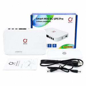 OLAX Mini-<span class=keywords><strong>UPS</strong></span> Monofase Ingresso 100V-240V DC 5V 9V 12V <span class=keywords><strong>UPS</strong></span> con <span class=keywords><strong>Batteria</strong></span> LiFePO4 20000mAh per Modem e Connessione Internet - Product Image 5