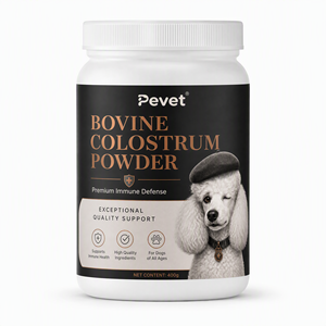 Polvere Nutritiva Premium Pevet con Colostro Bovino e Placenta Ovina, Integratore per il Supporto Immunitario di Cani e Gatti, Etichetta Privata OEM - Product Image 1