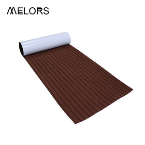Eva Boat <b>Decking</b> Mat Rectangular Grooved Anti Slip Waterproof Wear Resistant For Yacht Speedboat Motorcycle Boat Use - Product Image 5