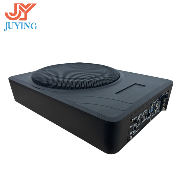 120W RMS 8 Inch Full Aluminum Slim Underseat Active Car Subwoofer Single Coil Custom Appearance Factory Direct Wholesale