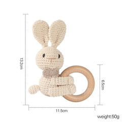 Crochet loop bunny