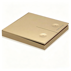 Interruptor de Pared Táctil de 2 Botones YuHe Group, Plástico Minimalista, IP20, 10A, 230V - Product Image 6