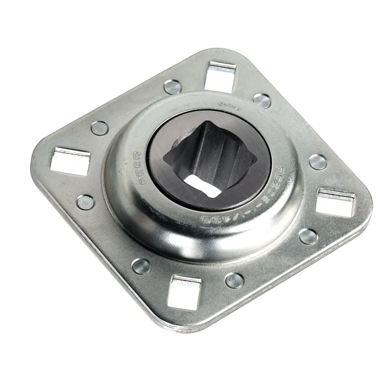 Agricultural Bearing FD209RK 1-1/4" FD209-RK Square Bore Disc Harrow Bearing FD209-1 1/4SQ DHU1-1/4S-209 Flanged Bearing FD209