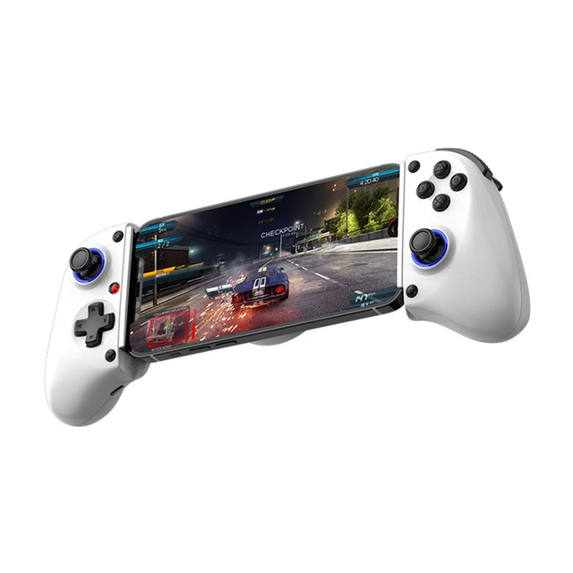 D11 ABS Switch IOS Wireless Stretch Gaming Joysticks Hall Trigger Stretchable Game Controller for Mobile Phones Android Tablet