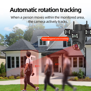 Eseecloud 2.4G 5G Wifi 3 ống kính 15MP 4G Thẻ Sim năng lượng mặt trời PTZ máy ảnh ngoài trời mạng không dây Bullet giám sát CCTV Camera An Ninh - Product Image 4