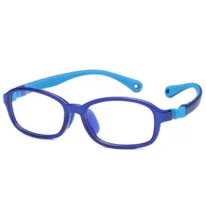 Lunettes optiques pour enfants colorées de haute qualité d'usine TR90 Montures de lunettes pour enfants