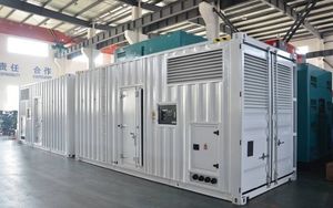 Générateur diesel haute tension 6600V 1500kva 1200kw à vendre - Production d'énergie robuste avec moteur Cumins - Product Image 4