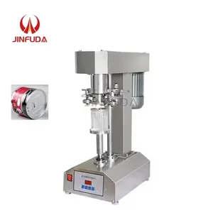 Semi Automatic Tin Can Sealing Machine Small Food Canning Machine For Packaging Fruit Fish Beer Can