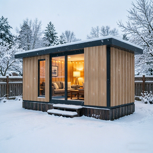 Cabane préfabriquée facile à installer, maison de jardin, assemblage rapide, pièce extérieure, sans travaux lourds, design modulaire, gain de temps - Product Image 5