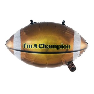 Baseball Basketball Volleyball <span class=keywords><strong>Rugby</strong></span> Ballons en aluminium Décorations d'<span class=keywords><strong>anniversaire</strong></span> Ballons globos sportifs - Product Image 3
