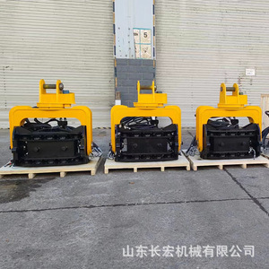 Hydraulic <b>Pile</b> <b>Driver</b> For Excavator Yellow High Efficiency Solar Foundation Piling Equipment - Product Image 4