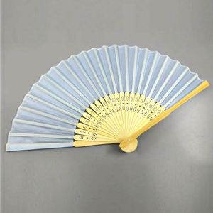 Personalized Logo Bamboo <b>Paper</b> Hand Fan Portable Folding Wedding Advertisements at an Economical Price with Carved <b>Pattern</b> - Product Image 6