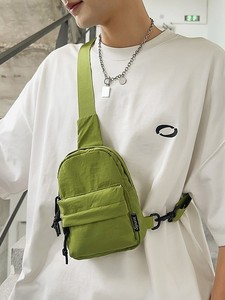 Bolso Bandolera Pequeño de Nylon, Diseño Unisex, Simple, Mini, Portátil, Impermeable, con Logotipo Personalizado, Venta al Por Mayor, OEM, ODM - Product Image 6