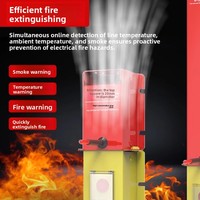 Sistem Pemadam Kebakaran Otomatis Gas Nirkabel Cerdas Antarmuka RS485/LoRa/4G Model Kabinet Distribusi Mandiri