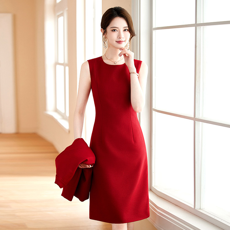 Red dress