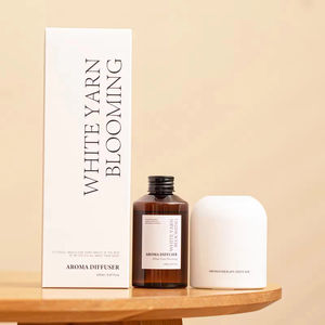 Aikun Glass Bottle Reed <b>Diffuser</b> Set Aromatherapy Essential Oil <b>Diffuser</b> for Home Fragrance Air Freshener OEM ODM Supplier - Product Image 1