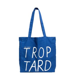 Nuova Borsa Tote 2025 Grande Capacità con Stampa, Stile Urbano Semplice, Blu Klein, Versatile in Tela per Tempo Libero e Viaggi - Product Image 5