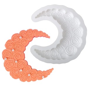 Valentine's Day Rose Design Mousse Cake Mold Floral Chocolate Mould <b>Silicone</b> Mold for DIY Cake Dessert Home Kitchen <b>Baking</b> Tool - Product Image 2