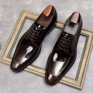 Nuevos Zapatos de Cuero Formales de Lujo para Negocios, Zapatos Italianos Hechos a Mano para Hombre, Zapatos de Vestir y Oxfords de Cuero Casuales de Alta Calidad para Hombre - Product Image 1