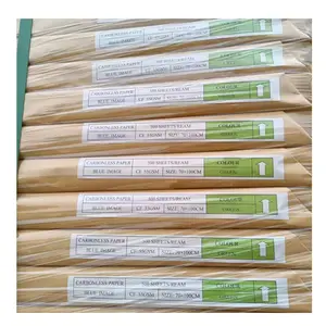 NCR Papel autocopiativo الأزرق صورة 100% العذراء اللب NCR ورق خالي من الكربون CF 50gsm 55 GSM 70*100 سنتيمتر على بيع