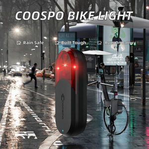 Luz de Bicicleta Impermeable Coospo TR70 / Luz de Radar Coospo con Soporte / <span class=keywords><strong>Ciclismo</strong></span> Seguro, Batería de Litio de Gran Capacidad, Larga Duración en Espera - Product Image 1