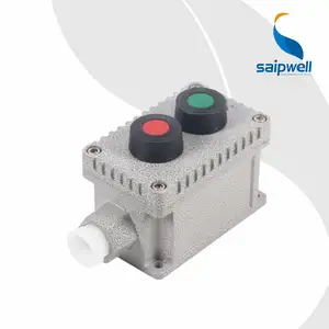 SAIPWELL/SAIP ATEX Electrical Anti-explosion Metal Enclosure SA-2 122*76*76mm 2 Way Explosion-proof switch box