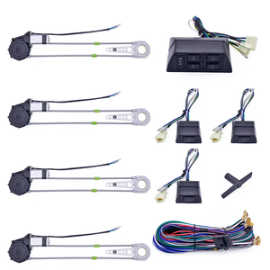 Niversal 12V ar oll indp indows 4 Door leclectric ower indindow it lectric uto otor iift <span class=keywords><strong>Regulator</strong></span> with Witches - Product Image 4