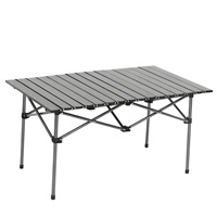 Ensemble de chaises lune d'extérieur - Table et chaises pliantes portables en acier carbone et tissu Oxford pour camping et pique-nique, style glamping