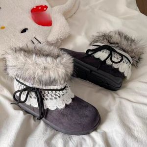 Chaussons d'hiver pour femmes et hommes, taille universelle, antidérapants, doux et chauds, chaussures d'intérieur pour l'hiver - Product Image 4