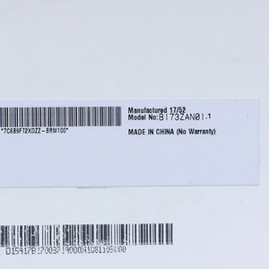 หน้าจอแล็ปท็อป LCD คุณภาพสูงขนาด 17.3 นิ้ว 60Hz 3840*2160 UHD รุ่น B173ZAN01.1 - Product Image 2