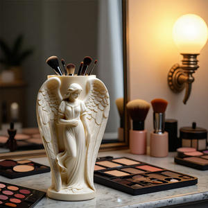 Molde <span class=keywords><strong>de</strong></span> Silicona Desechable para Alas <span class=keywords><strong>de</strong></span> Ángel, para Velas Aromáticas, Jarrones, Almacenamiento, Apto para Horno, Maceta <span class=keywords><strong>de</strong></span> Flores <span class=keywords><strong>de</strong></span> Ángel, Molde para Yeso - Product Image 4