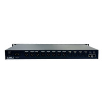 Procesador de Audio Profesional con Función FIR Sistema de Gestión de Altavoces 4 Entradas 8 Salidas Procesador de Audio DSP para Altavoces