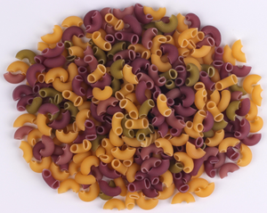 Macarrones Multicolores Saludables y Deliciosos al Precio Más Bajo, <span class=keywords><strong>Pasta</strong></span> con Colores Naturales - Product Image 1