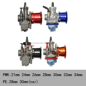 (Stock prêt) <span class=keywords><strong>50mm</strong></span> 55mm <span class=keywords><strong>moto</strong></span> carburateur filtre à air coupe vent klaxon coupe pour Pwk Oko Koso Pwk28 Pwk34 Nsr Pe28 Pe30 - Product Image 4