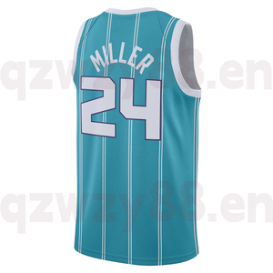 Prêt à expédier pour <span class=keywords><strong>Charlotte</strong></span> Hornets Basketball Vest #15 RICHARDS Meilleur maillot brodé Plus Size Disponible American Basketball - Product Image 5