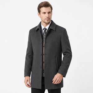 <span class=keywords><strong>Chaleco</strong></span> Casual Desmontable de Mezcla de Lana para <span class=keywords><strong>Hombre</strong></span>, <span class=keywords><strong>Chaleco</strong></span> Grueso <span class=keywords><strong>con</strong></span> Forro Polar, <span class=keywords><strong>Abrigo</strong></span> de Lana para <span class=keywords><strong>Hombre</strong></span> - Product Image 1