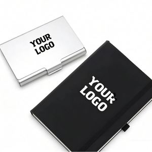 Estuche para Tarjetas de Crédito con Logotipo Personalizado al por Mayor para Regalos Empresariales de Bancos y Abogados - Product Image 1