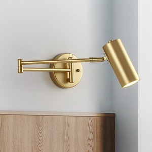 Appliques murales nordiques pour chambre à coucher, éclairage <span class=keywords><strong>de</strong></span> lecture au chevet, style minimaliste moderne, luminaires <span class=keywords><strong>de</strong></span> couloir, éclairage <span class=keywords><strong>LED</strong></span> pour <span class=keywords><strong>salle</strong></span> <span class=keywords><strong>de</strong></span> <span class=keywords><strong>bain</strong></span> - Product Image 3