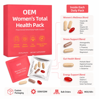 Complément Alimentaire Multivitaminé pour Femmes en Sachets, 30 Unités (5 par Sachet), Pré-dosé Tout-en-un, Vente en Gros