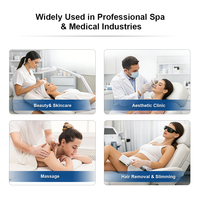 Sillón de Estética Eléctrico de 4 Motores para Cosmética, Dermatología Facial, Salón de Pestañas, Cama de Belleza, Spa, Tratamientos y Masajes