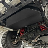 Baru untuk Patrol Y61 Kapasitas 140L+62L Sub Tank Aksesoris 4x4 Ekspansi Bahan Bakar Jarak Jauh Pengganti Langsung Paduan Al Mg Desert