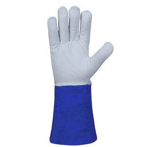 Working <b>Gloves</b> 100% Leather Welding <b>Gloves</b> Long Cowhide 100% Leather Safety <b>Gloves</b> In Different Sizes - Product Image 3