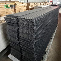 Paneles de Techo de PVC de 9 Ranuras, Impermeables, de Alta Calidad, para Uso Comercial en Centros Comerciales, Panel de Pared de PVC Impermeable para Decoración Interior del Hogar